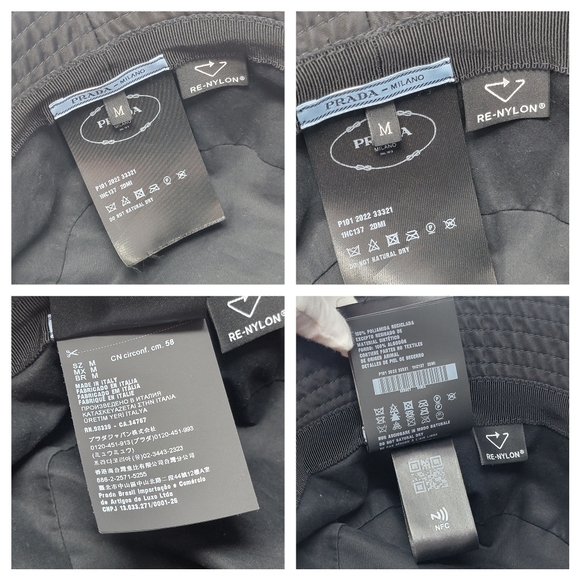 PRADA Re-Nylon Bucket Hat Size 58cm (M) - Picture 7 of 8